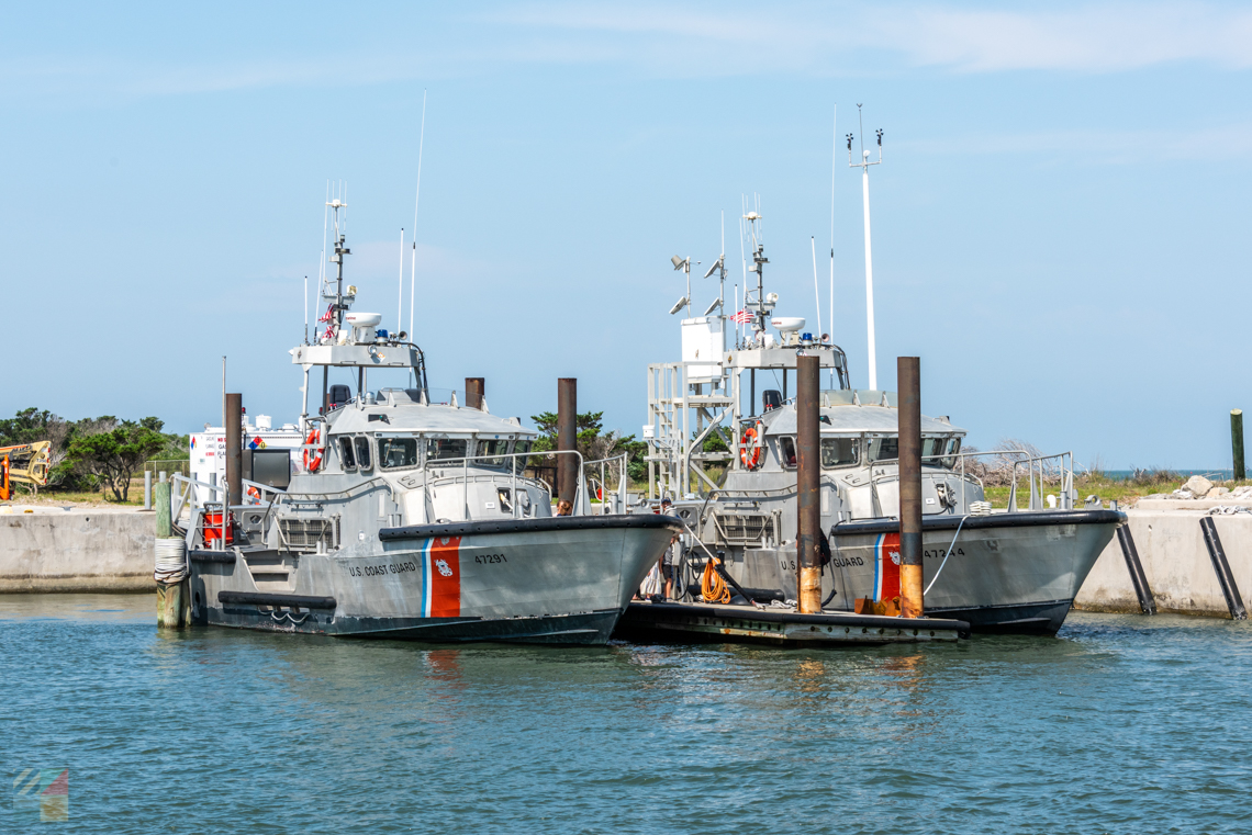 Coast Guard boats