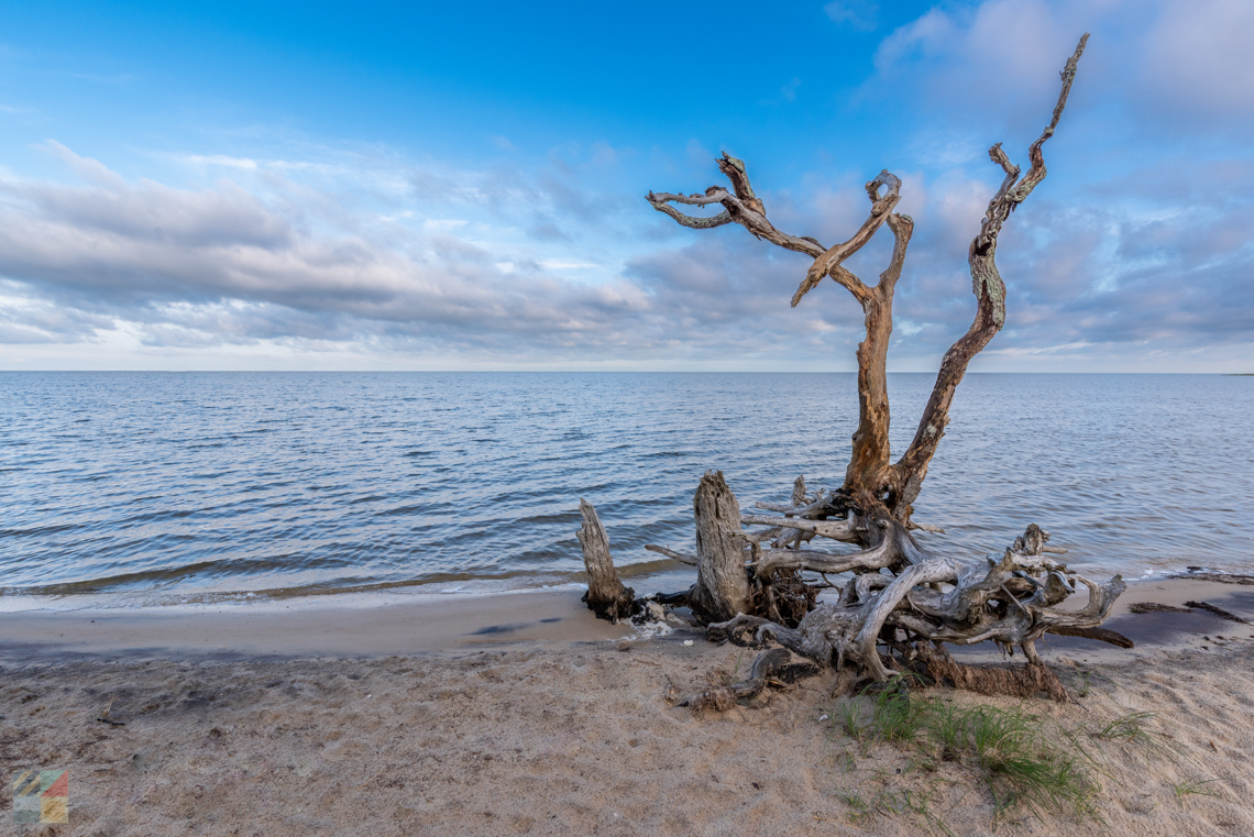 Salvo Day Use Area has a nice view of Pamlico Sound and the sunset